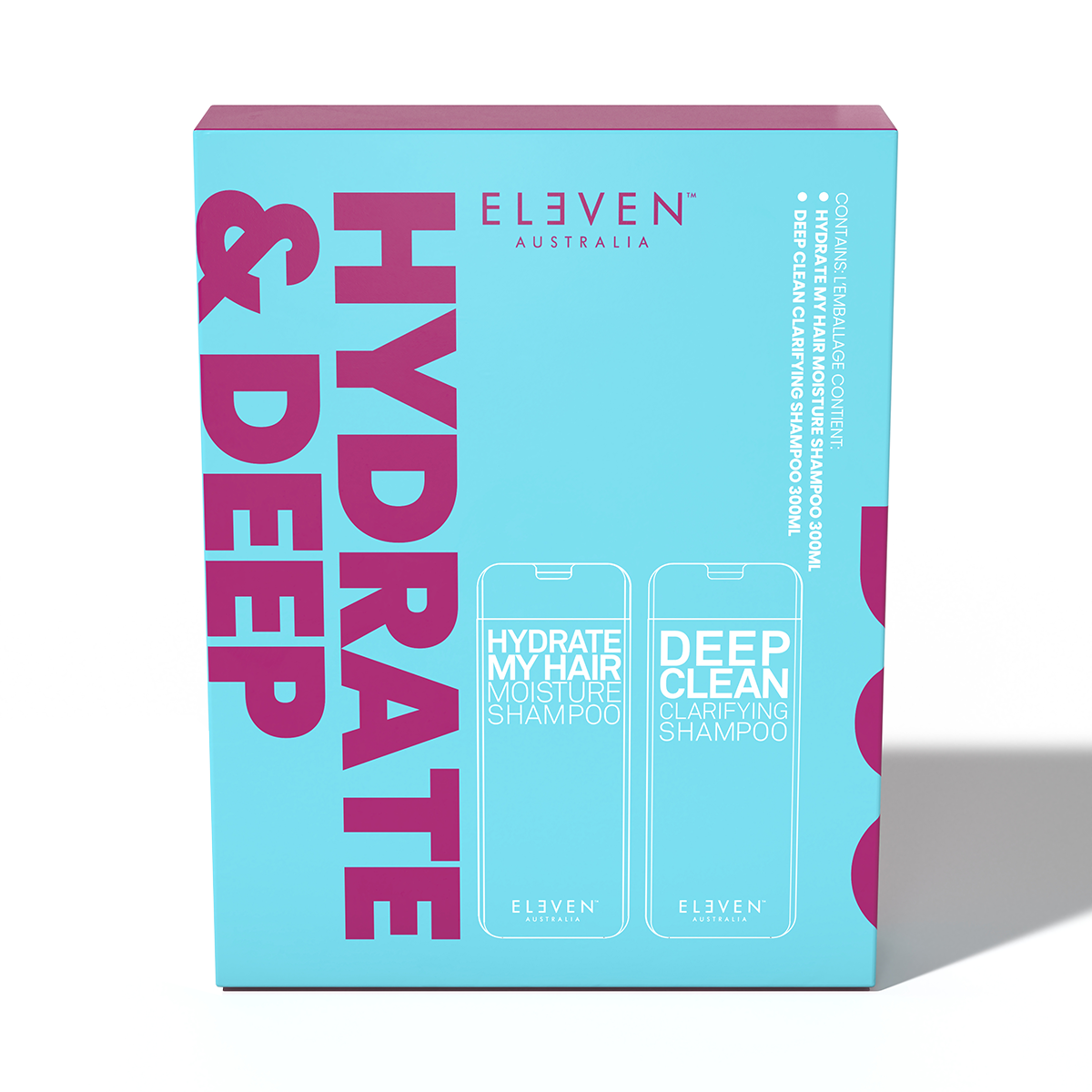 HYDRATE AND DEEP CLEAN SHAMPOO DUO – ELEVEN Australia
