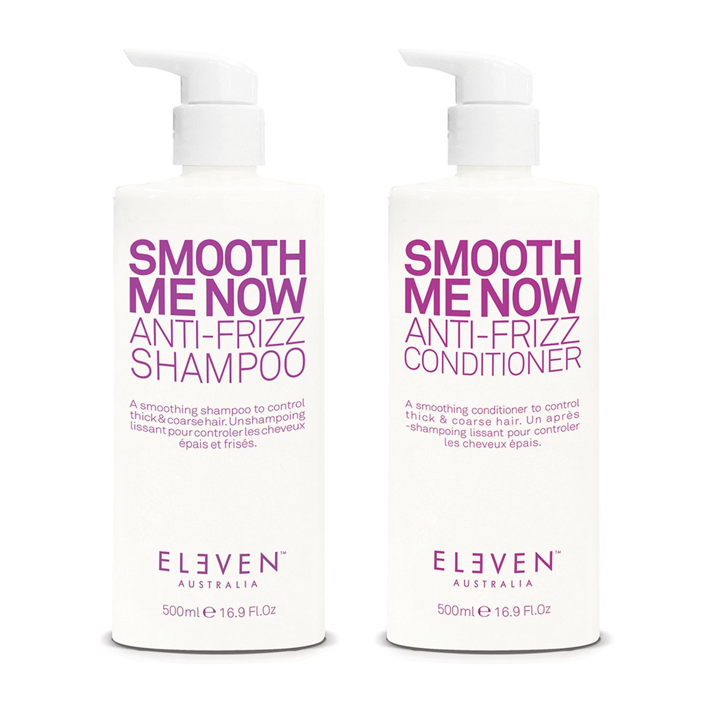 FAMILY DUO SMOOTH ME NOW ANTI-FRIZZ SHAMPOO & CONDITIONER 500ML